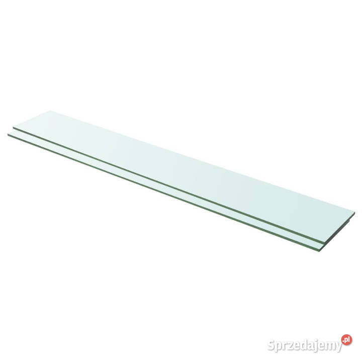 Półki 2 panel z przezroczystego szkła 100 x 15 Warszawa