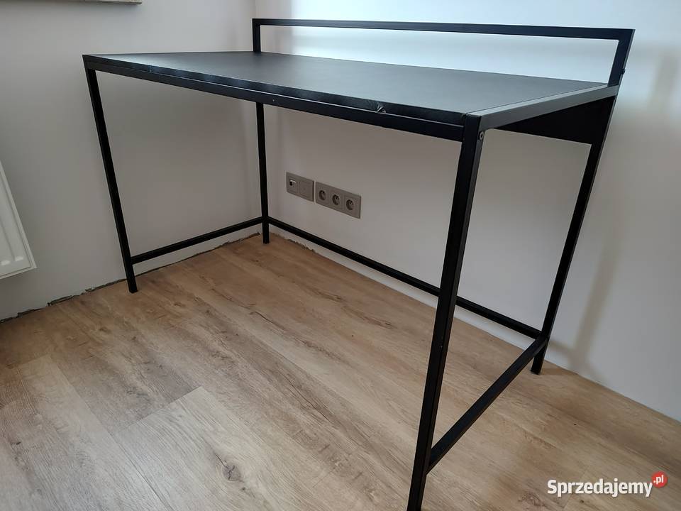 Biurko czarne Tistrup 60X120 Jysk Biurka śląskie Gliwice