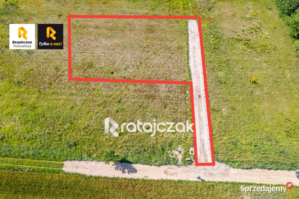 Ziemia 1511m2 Gniewino Sielska szambo