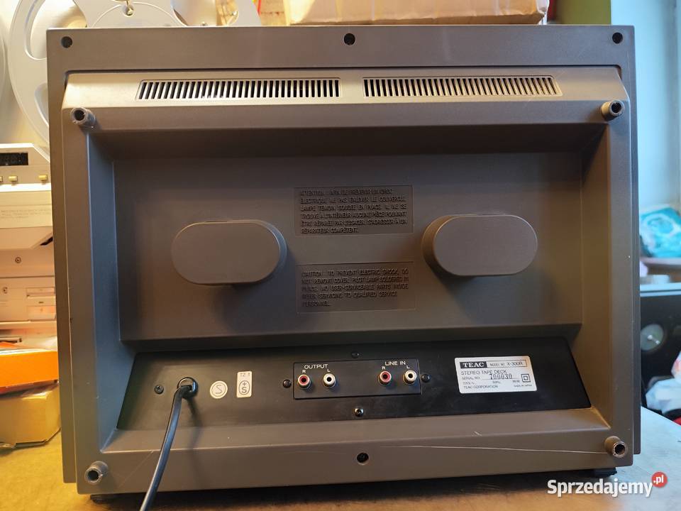 deck szpulowy TEAC X300R 3silniki 3głowice