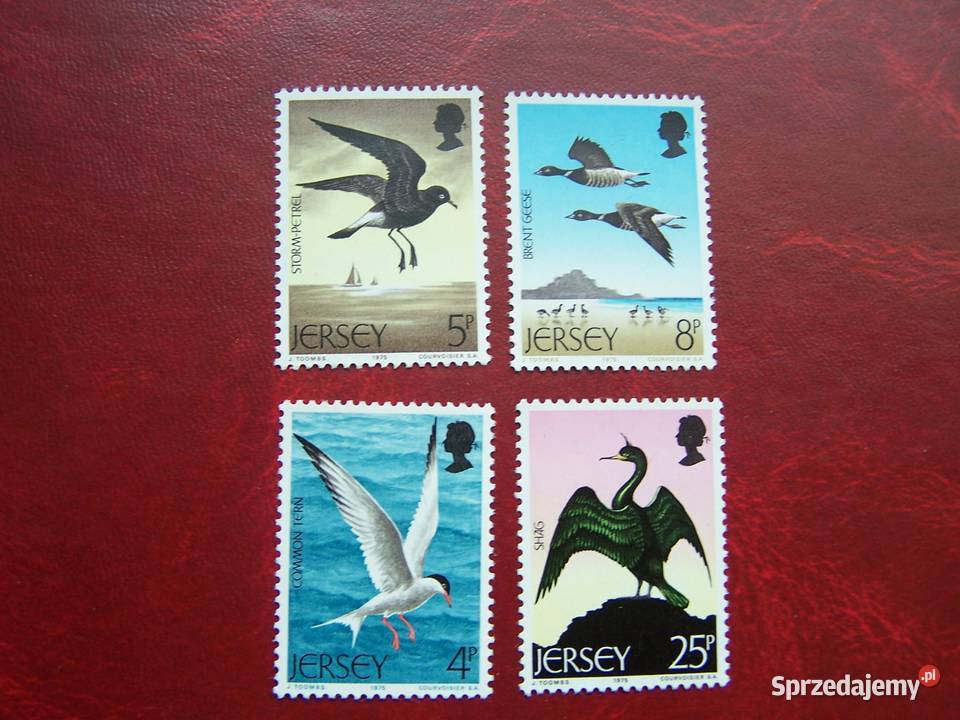 Jersey 1975 MNH Mi 12326 Fauna Ptaki śląskie Tychy