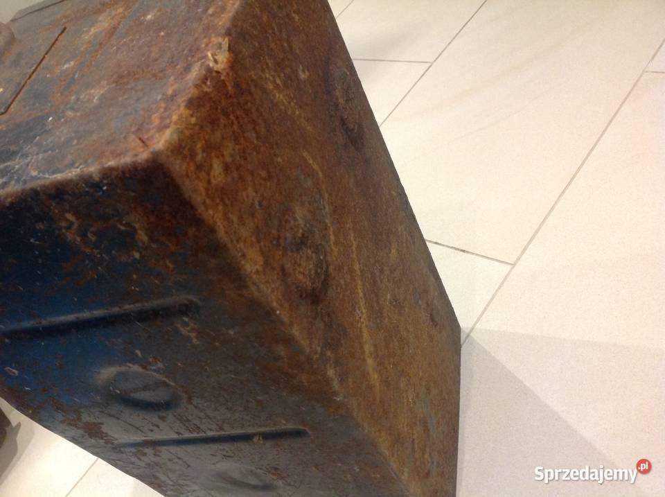 Stara Skrzynka Metalowa ZES CHOJNÓW Sygnowana Nowa Sól sprzedam