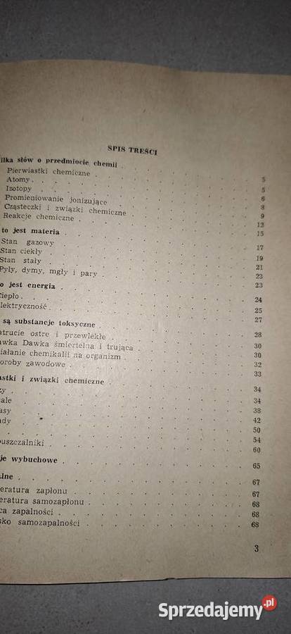 CHEMIA BHP 1 wydanie 1969 rzadki nakład 8000 Łęczyca