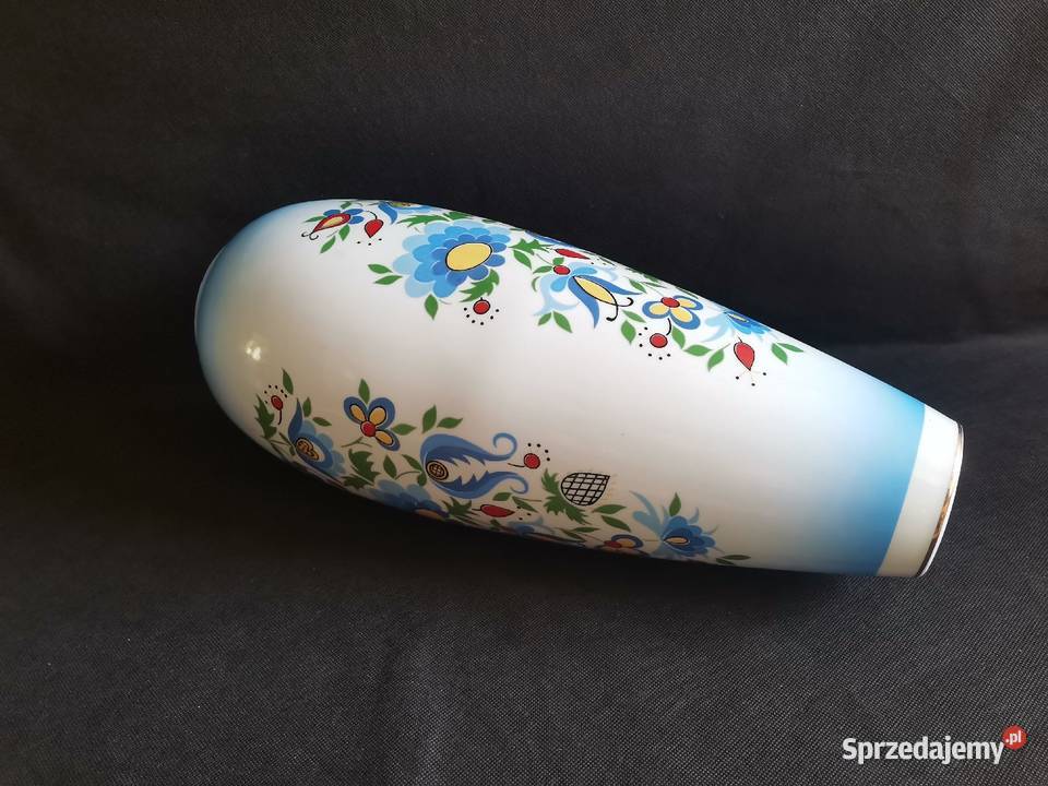 Stary wielki wazon 42 porcelana Lubiana wzór Porcelana i szkło Siemianowice Śląskie