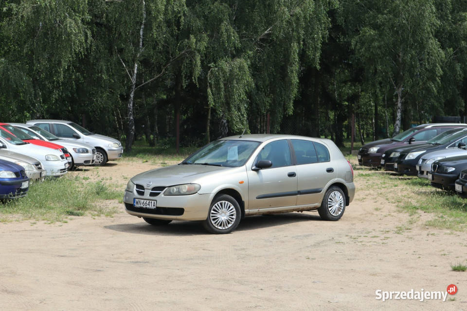 Nissan Almera 2004r 15 Benzyna Tanio Możliwa VAT marża Warszawa