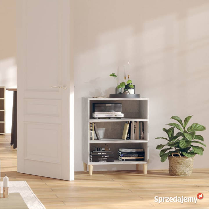 Szafka szarość betonu 57x35x70 materiał Warszawa