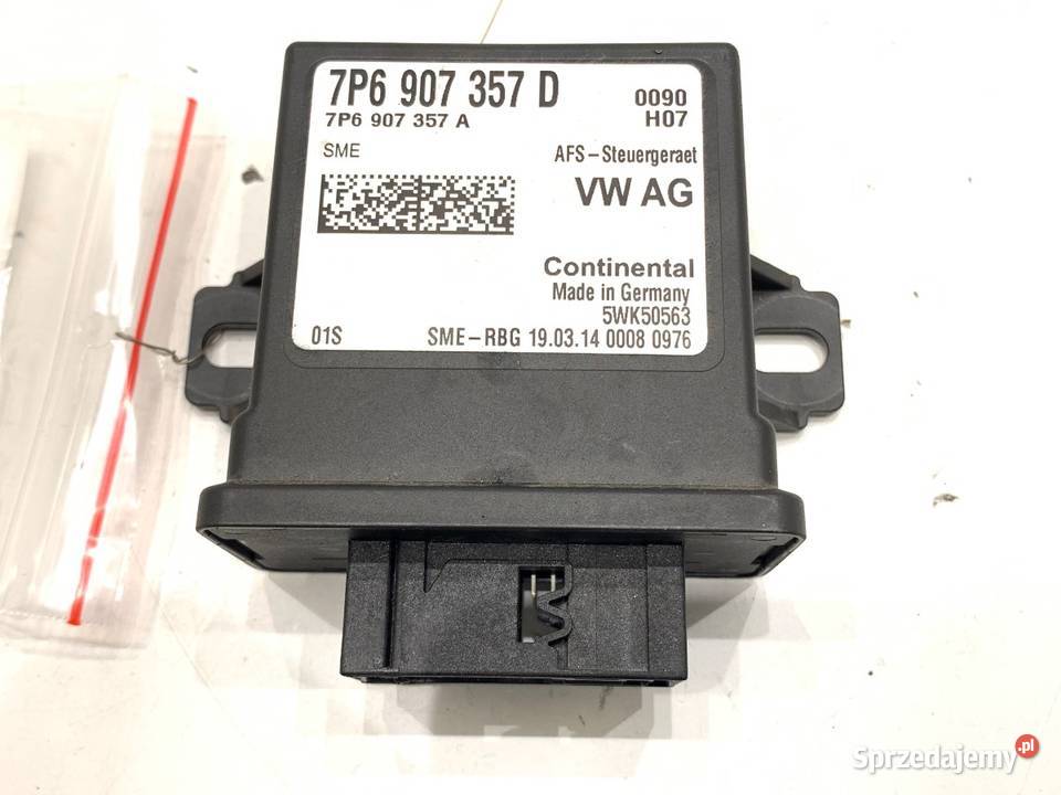 MODUŁ ŚWIATEŁ VW GOLF VII 7P6907357D STEROWNIK