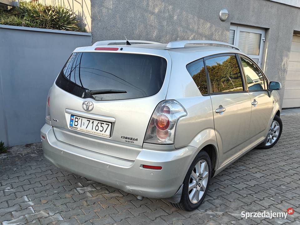 Toyota Corolla Verso 18 Sol LPG podlaskie Zaścianki sprzedam