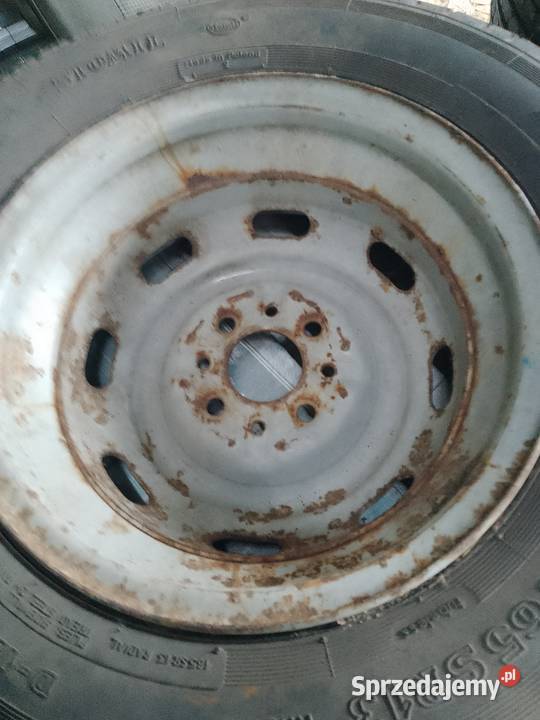 Koło Fiat 125p Polonez zapas PRL Leszno