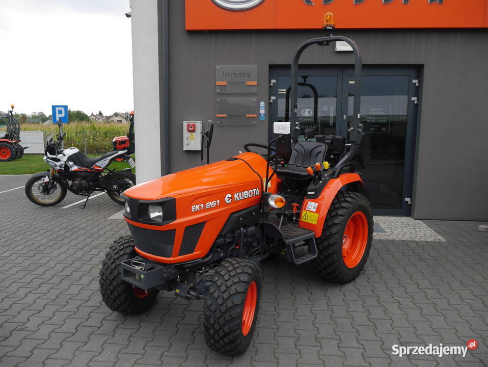 Kubota EK1261 Nowy 5 lat Gwarancji Finansowanie Trzebieszów