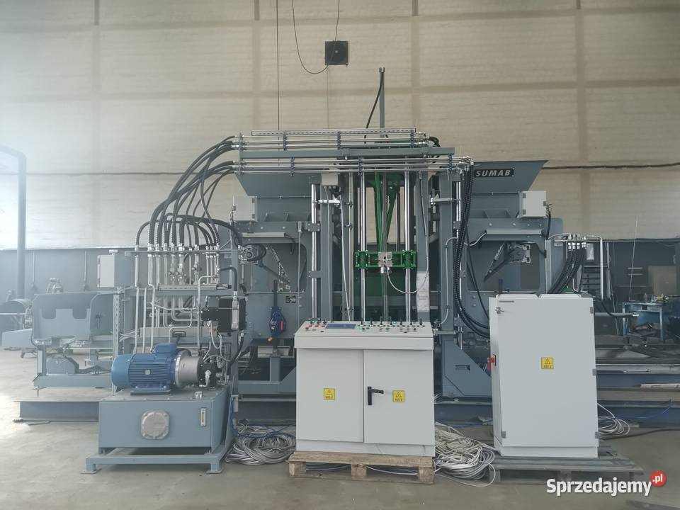 SUMAB R500 wibroprasa LINIA DO PRODUKCJI KOSTKI Radom