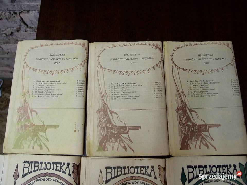 Biblioteka podróży przygody i sensacji May sprzedam
