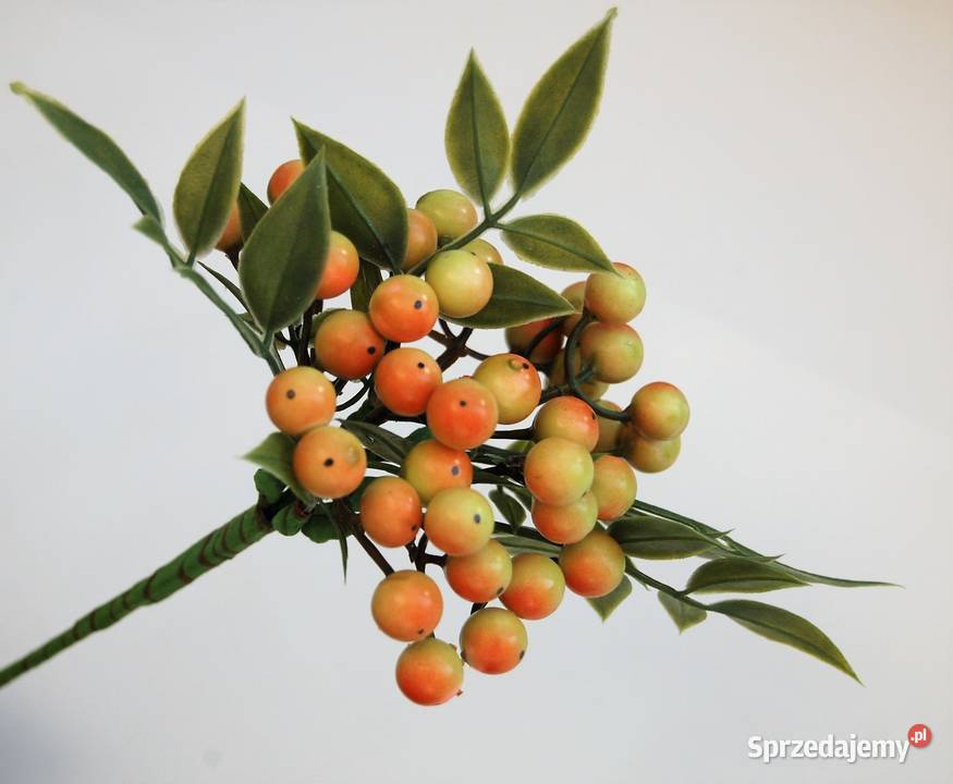 Gałązka ozdobna jarzębina 29 Dekoracje i ozdoby sprzedam