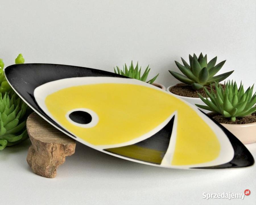 Patera ala Picasso Zsolnay Trk Janos design lata mazowieckie Warszawa