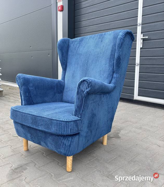 Fotel Uszak wypoczynkowy sprężyny faliste dolnośląskie Syców