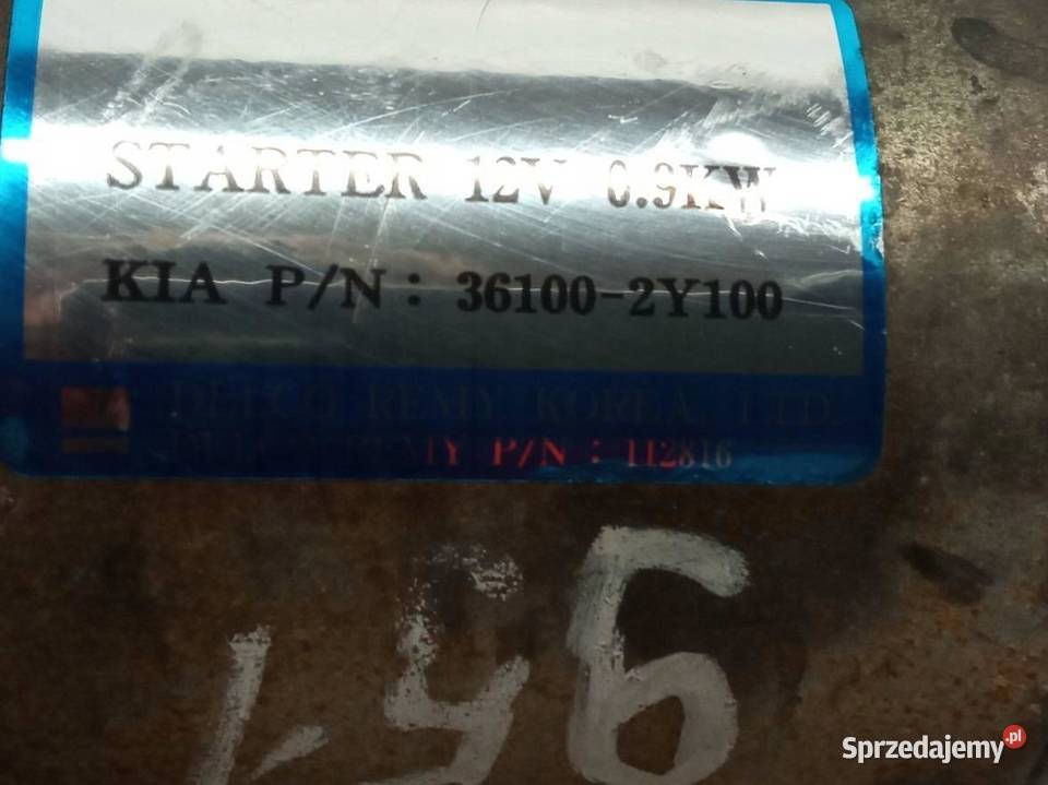 ROZRUSZNIK 361002Y100 18 16V Kia Shuma I osobowe sprzedam