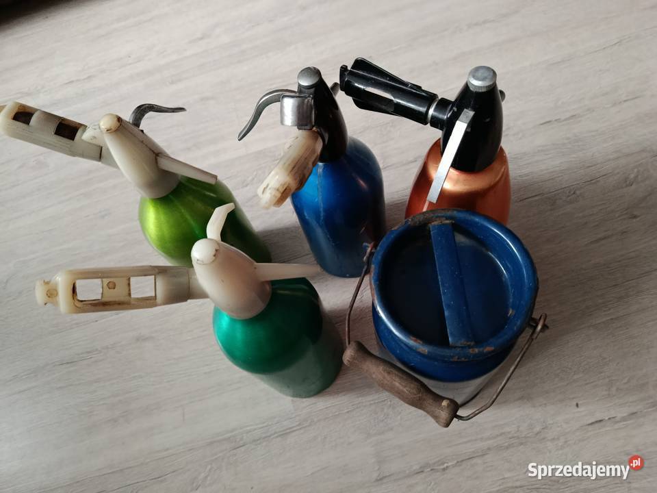 Dwa stare syfony z PRL kanka dekoracja 1 sztukę Choszczno sprzedam