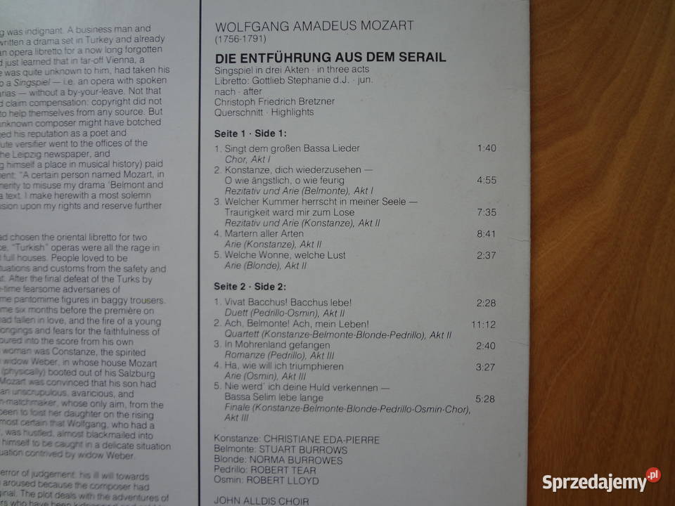 Muzyka Klasyczna 5 płyt płyta winylowa Wrocław