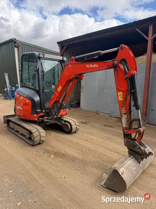 Minikoparka Kubota u274 2022 r 1400 mth nie