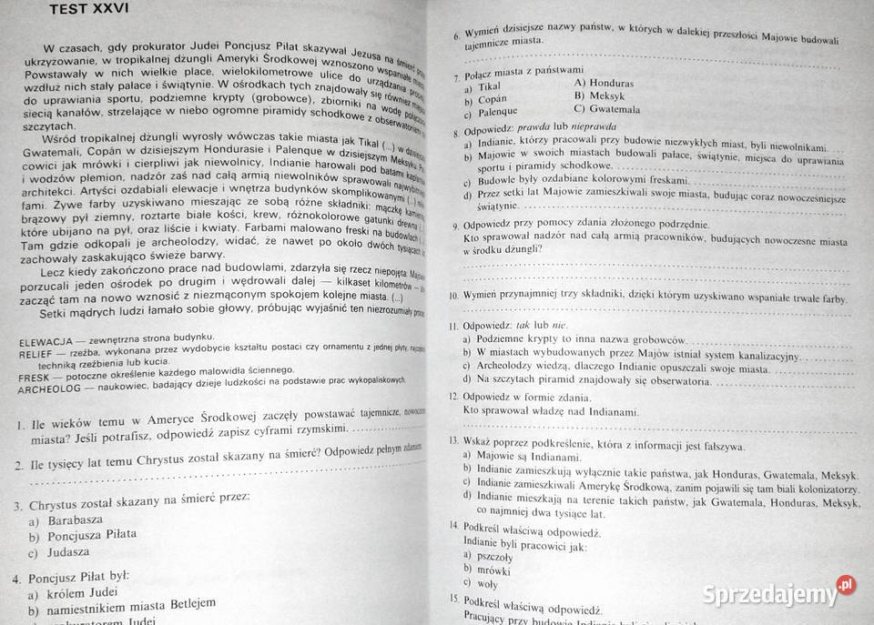 Test Diagnostyczny Z Jezyka Polskiego Klasa 7 Nowa Era Testy kompetencji z języka polskiego dla kandydatów do LO Chełm