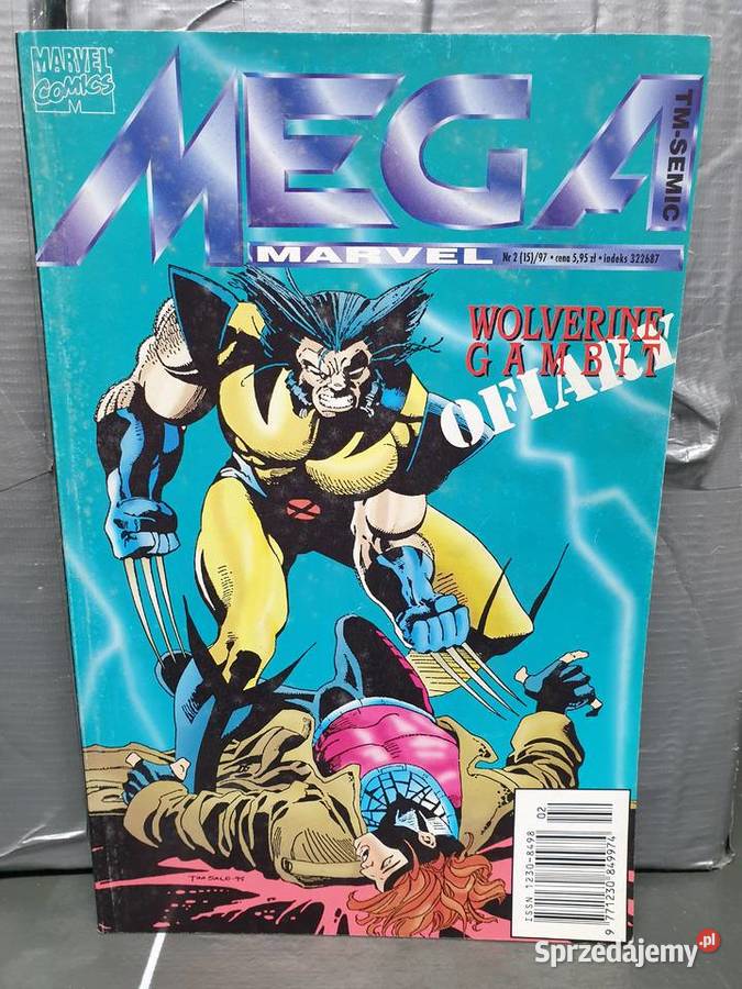 Mega Marvel 21597 Wolverine Gambit Ofiary Gdynia