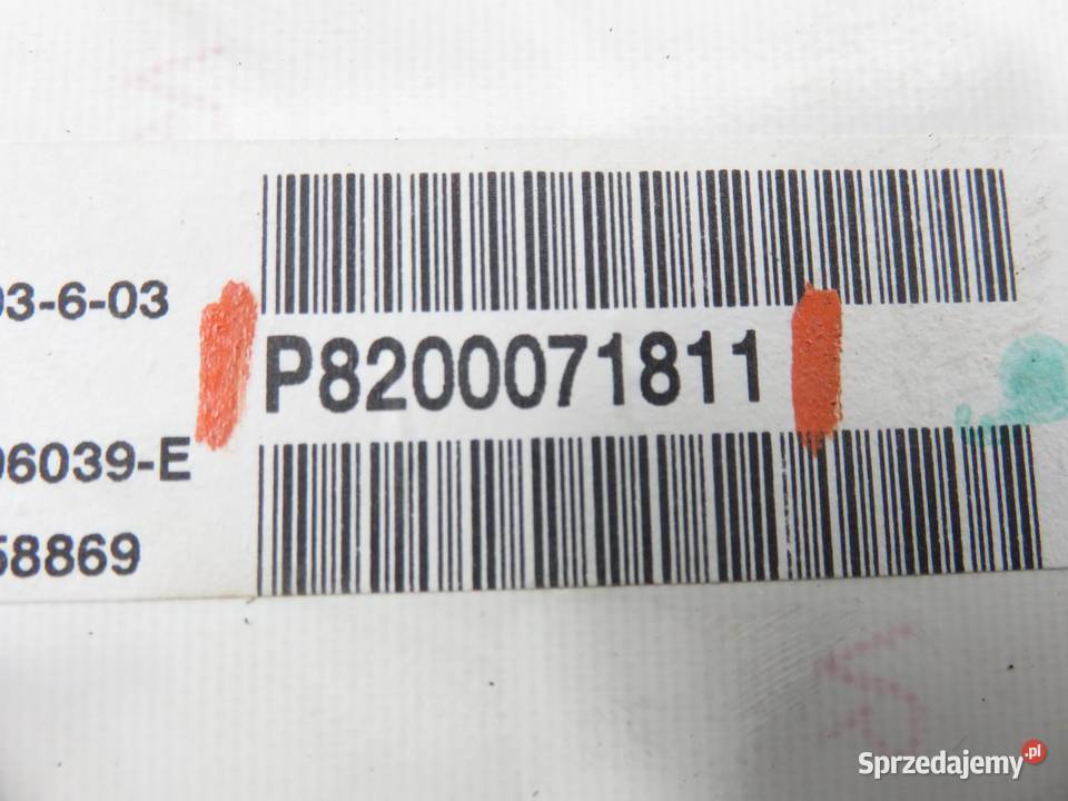 LICZNIK RENAULT SCENIC I FL 19 dCi P8200071811