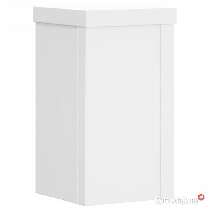 Podstawki pod doniczki 2 białe 10x10x18 WM852879 Warszawa