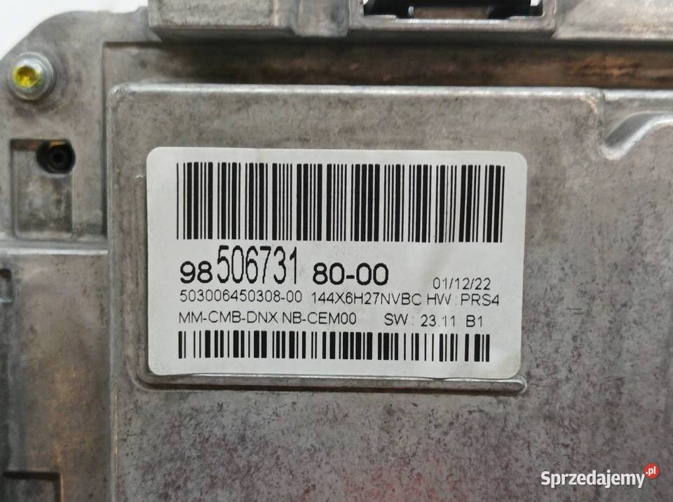 LICZNIK 9850673180 12 B 130 Peugeot 3008 II
