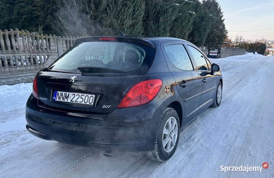 Peugeot 207 2009r nieuszkodzony Nowe Miasto Lubawskie