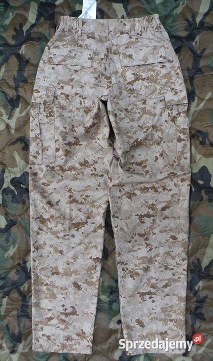 Spodnie MCCUU desert marpat USMC small long Militaria Wrocław