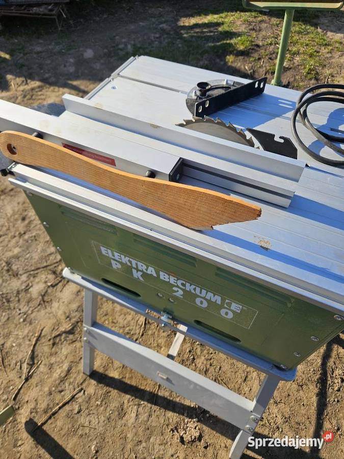 Pilarka stołowa PK 200 Ukośnica KGS 300 Elektra Szczecinek