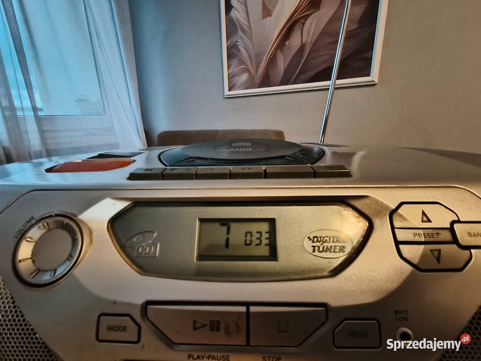 Boombox Philips AZ 1040 XBass CD FM digital śląskie Tychy