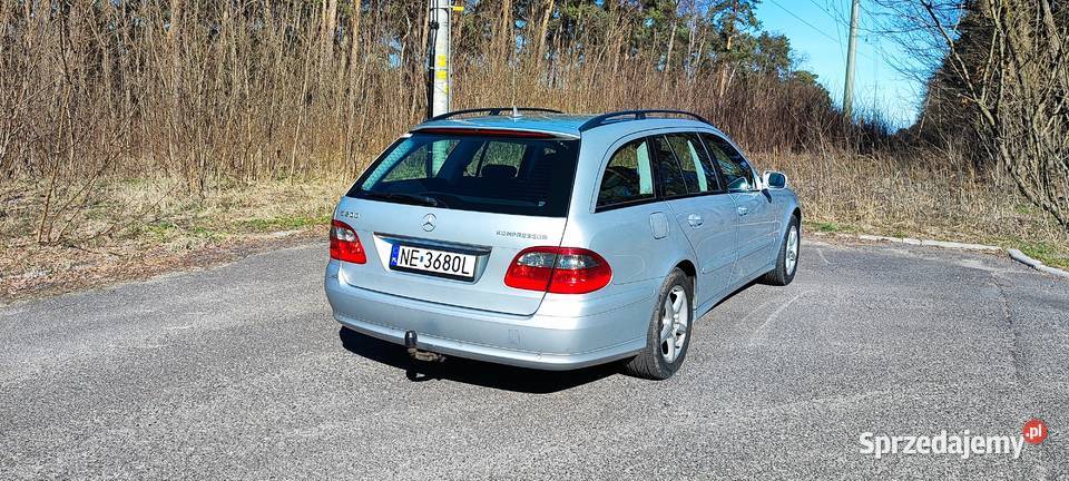 Mercedes E200 LPG Zadbany Świeży serwis olejowy 184KM Zielona Góra