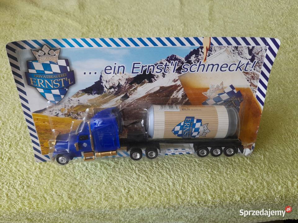 Kolekcjonerski model ciężarówki Privatbrauerei Kostrzyn nad Odrą