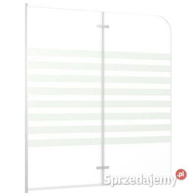 Parawan na wannę 120 x 140 szkło hartowane w Warszawa sprzedam