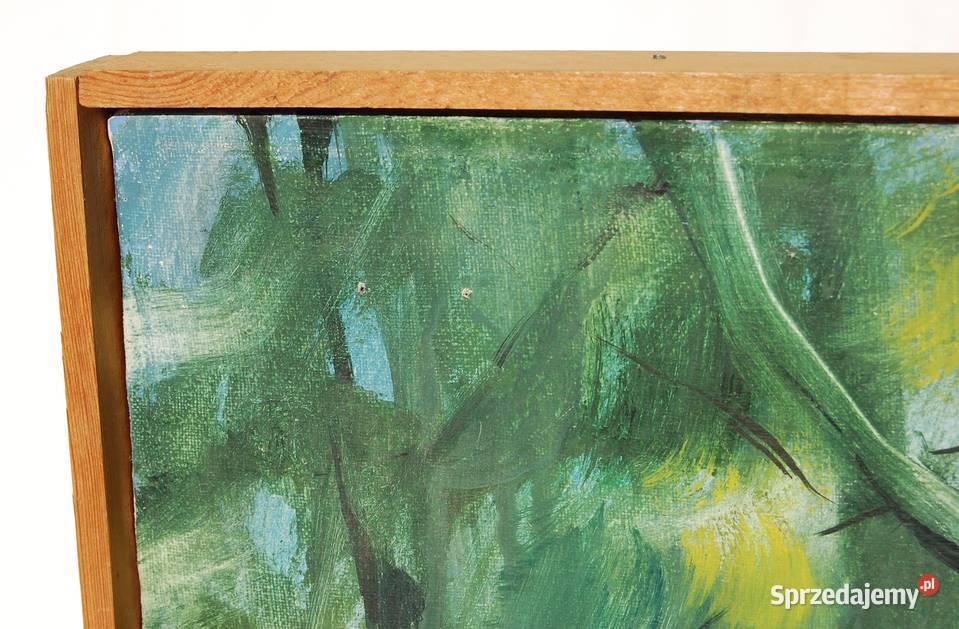 Alejka Zofia Szuster obraz olejny pejzaż Lublin