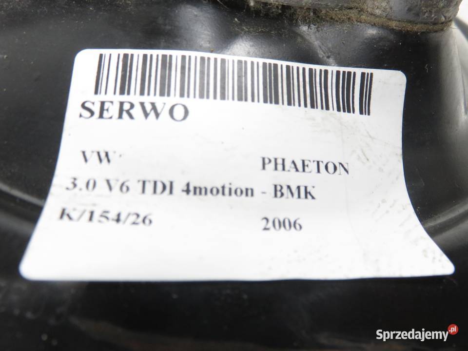 SERWO VW PHAETON 30 TDI 3D1612105B