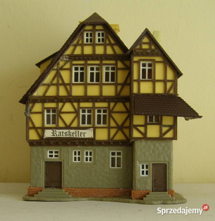 Domek na makietę 18 kolejka skala N Vollmer łódzkie Łódź