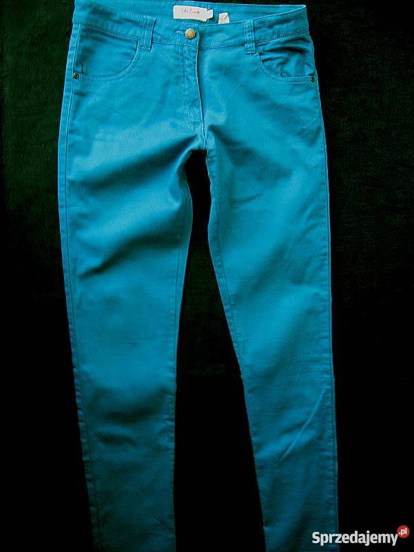 SPODNIE JEANS DŻINS DAMSKIE RURKI 38 M biodra 98 Rozmiar 38(M) Siedlce