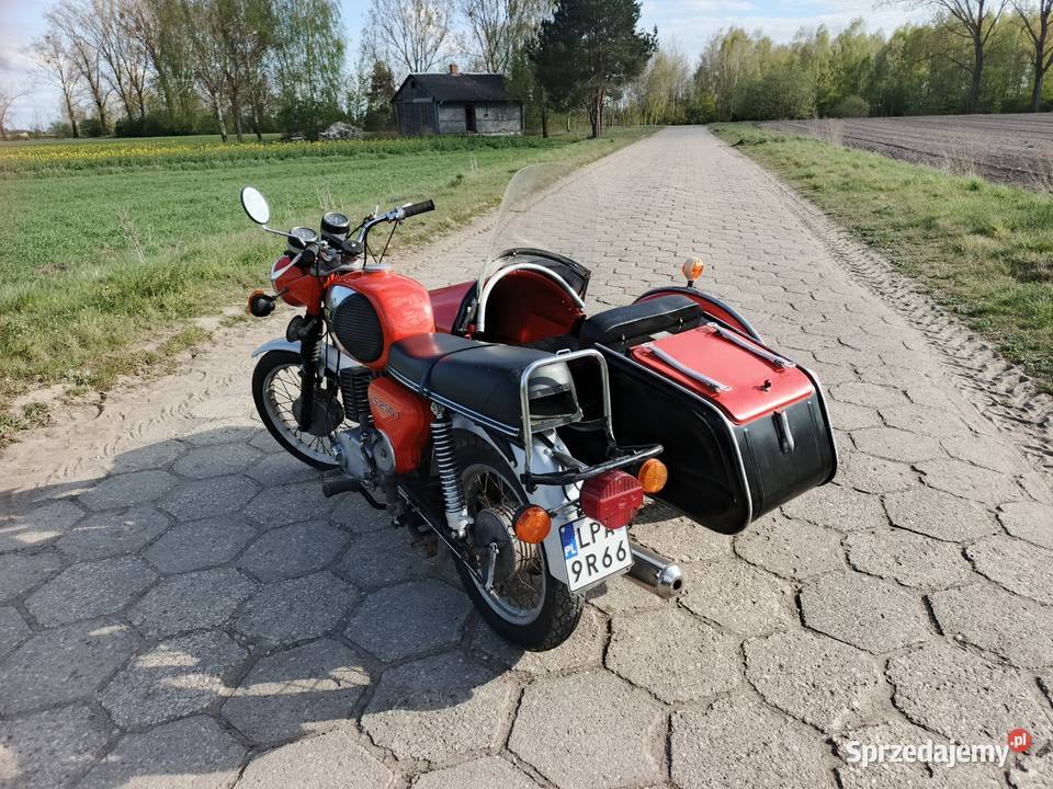 Mz Ts 250 z wózkiem bocznym zarejestrowana