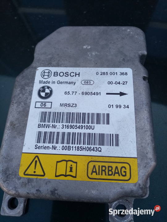 31690549100U czujnik komputer pasow Układ elektryczny Wrocław