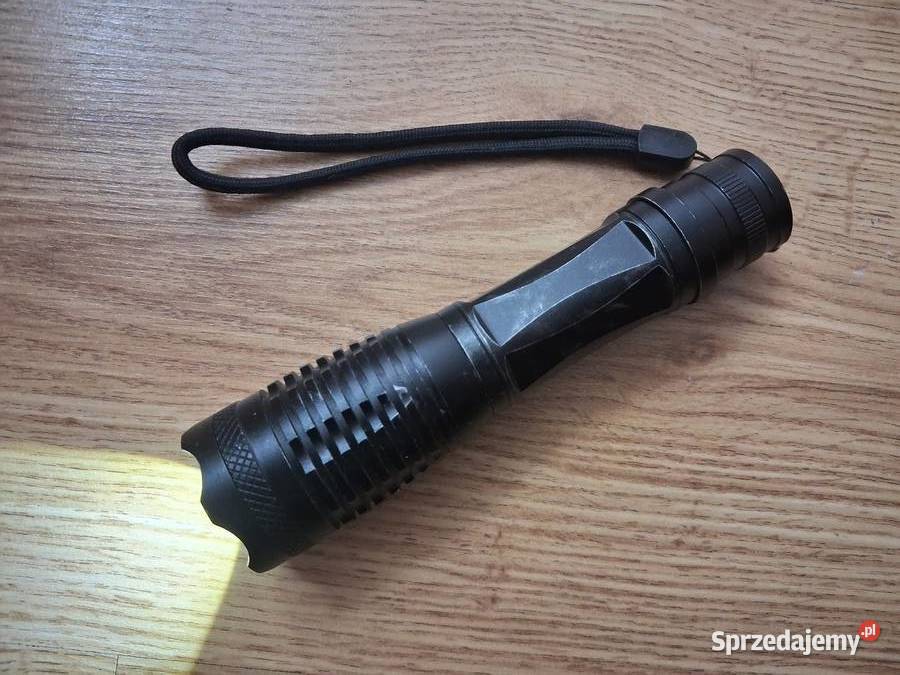 Latarka taktyczna Ultrafire ZOOM CREE XML T6 Latarki i oświetlenie Warszawa