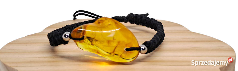 Bransoletka z bursztynu BURSZTYN bałtycki bryłka Warszawa