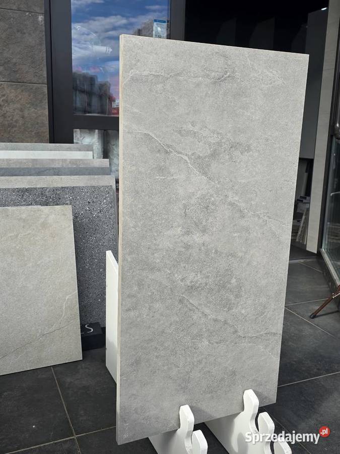 PŁYTKA GRES TARASOWE PIZARRA GREY MAT 20mm 45x90 Opoczno