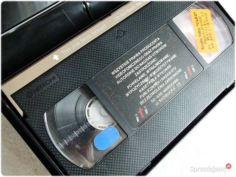 Kaseta VHS Film Szczęki 3 Film na Video ORYGINAŁ lektor Żary