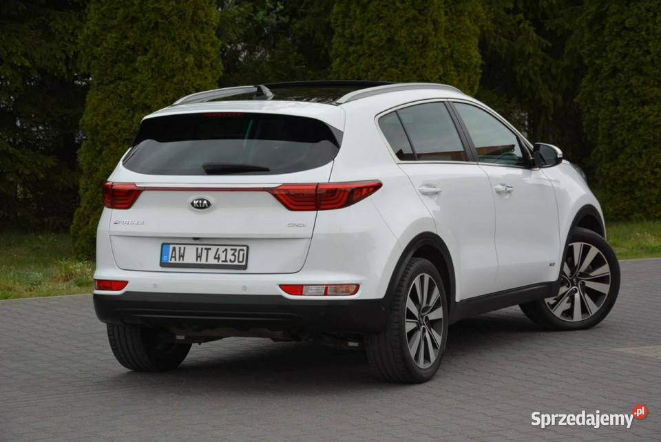 Kia Sportage Biała Perła JBL Panorama Radar ACC wielofunkcyjna kierownica Ostrów Mazowiecka