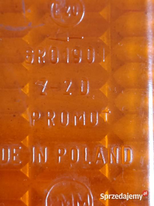 Nowy klosz tylny Warszawa 223 Nysa 533 PRL Biała Podlaska