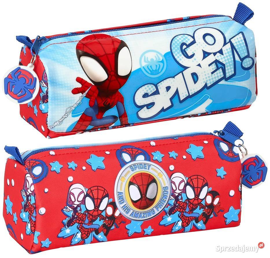 Piórnik Szkolny Spidey Pojedyncza Komora na