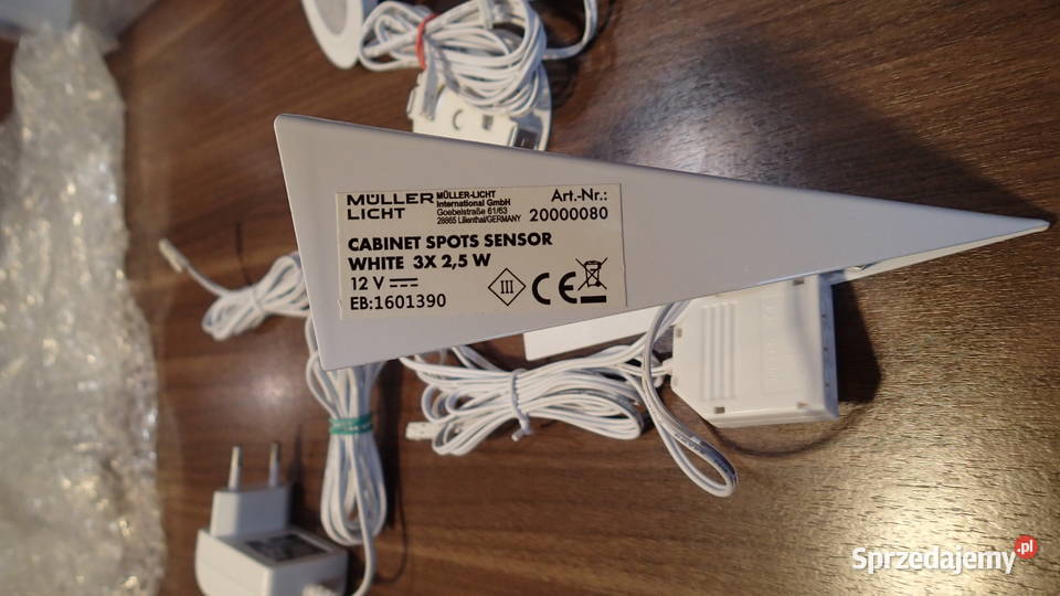 Lampki LED Do Zabudowy 3 Sztuki Białe NOWE Sosnowiec