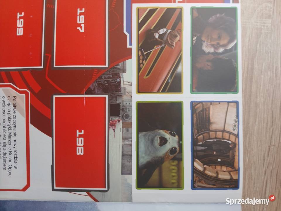 Album na naklejki star Wars the last jedi Chrzanów